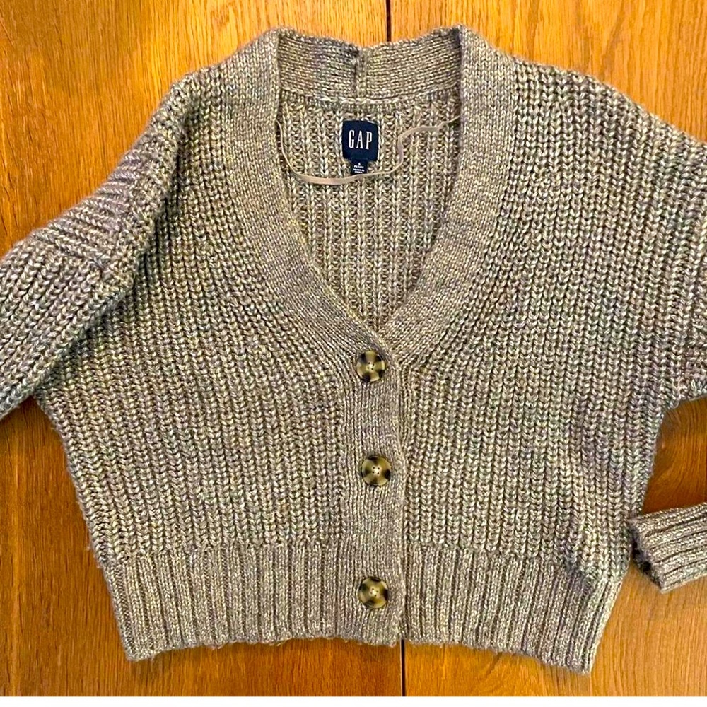 GAP Chunky Metallic Cardigan